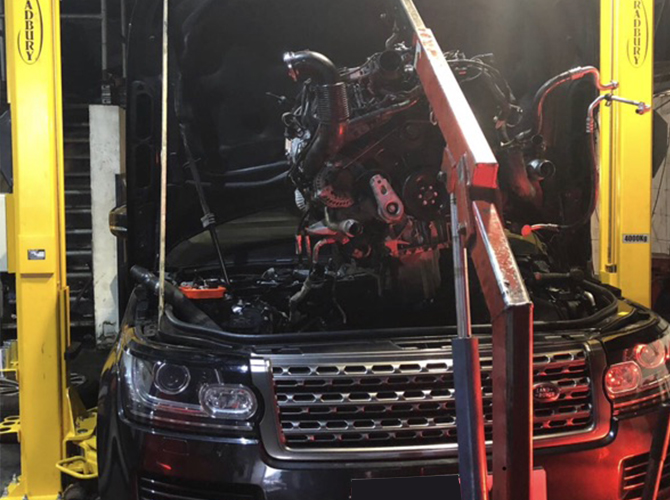 rangerover workshop